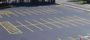 Rockford Asphalt Striping Contractor, Rockford Pavement Marking Contractor, Asphalt Striping, Blacktop Striping, Asphalt Pavement Marking Services